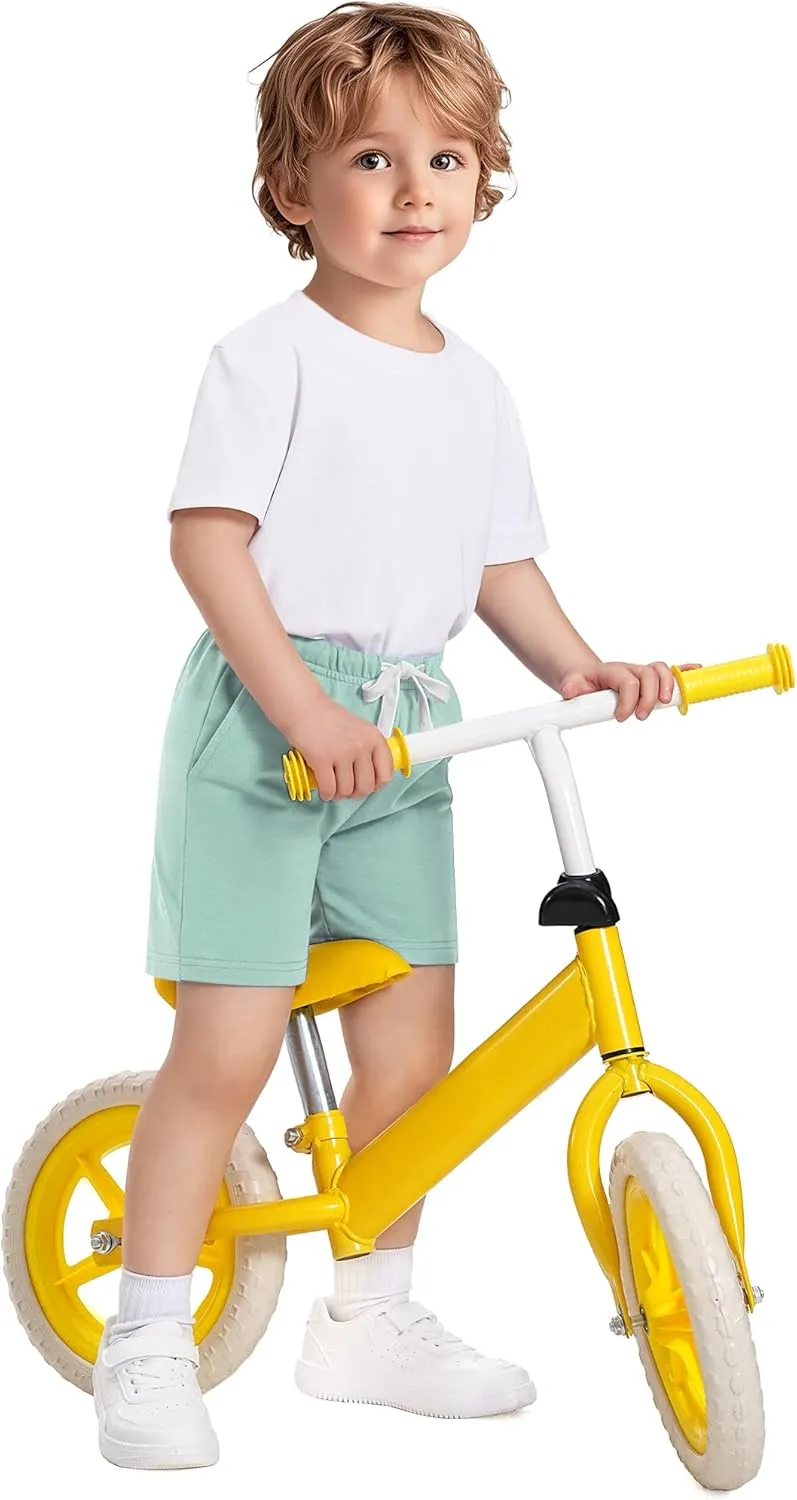 Witwot 3 Pack Toddler Shorts French Terry Baby Boys Shorts Infant Summer Clothes Size 18M-5T