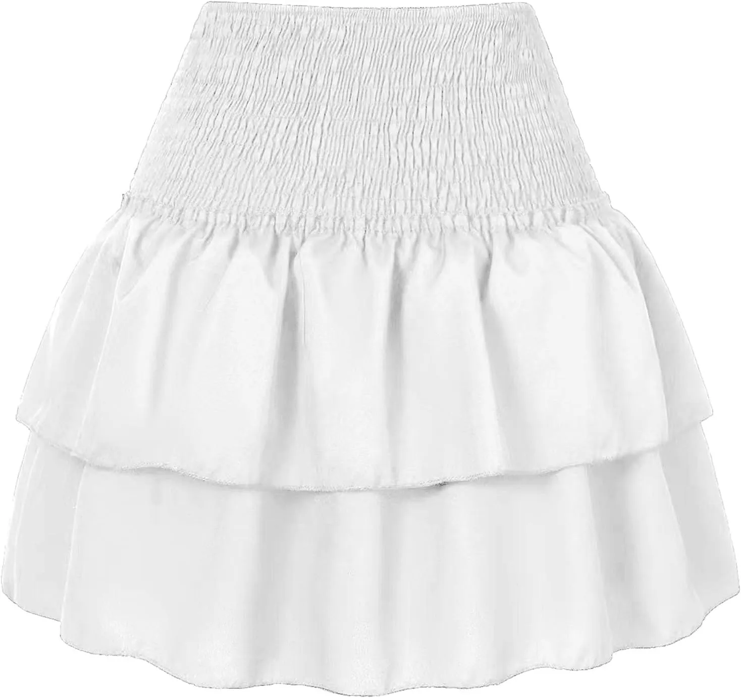 Womans Mini Skirts Womens Sexy Skirt Pleated Skirt Ruffle Printed Skirt Fashion Printed Pleated Lace High Waisted