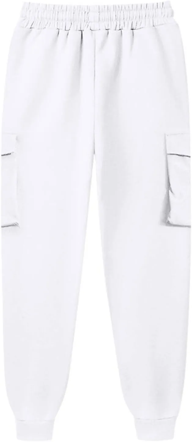 Women's Cinch Bottom Sweatpants High Waisted Athletic Joggers Casual Comfy Fall Sweatpants Women Baggy Lounge Pants