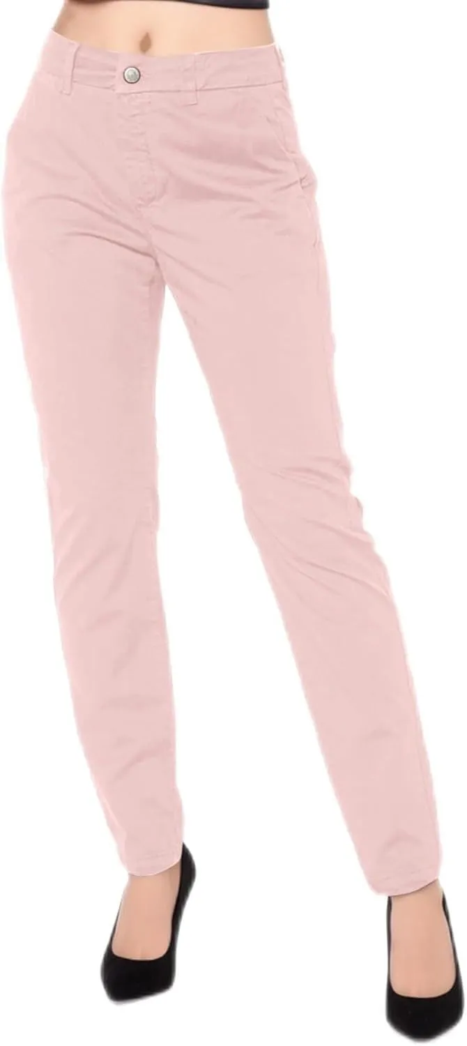 Women's High Waisted Business Pants Straight Leg Pleated Elegant Office Slacks Stretchy Dress Trousers with Pockets