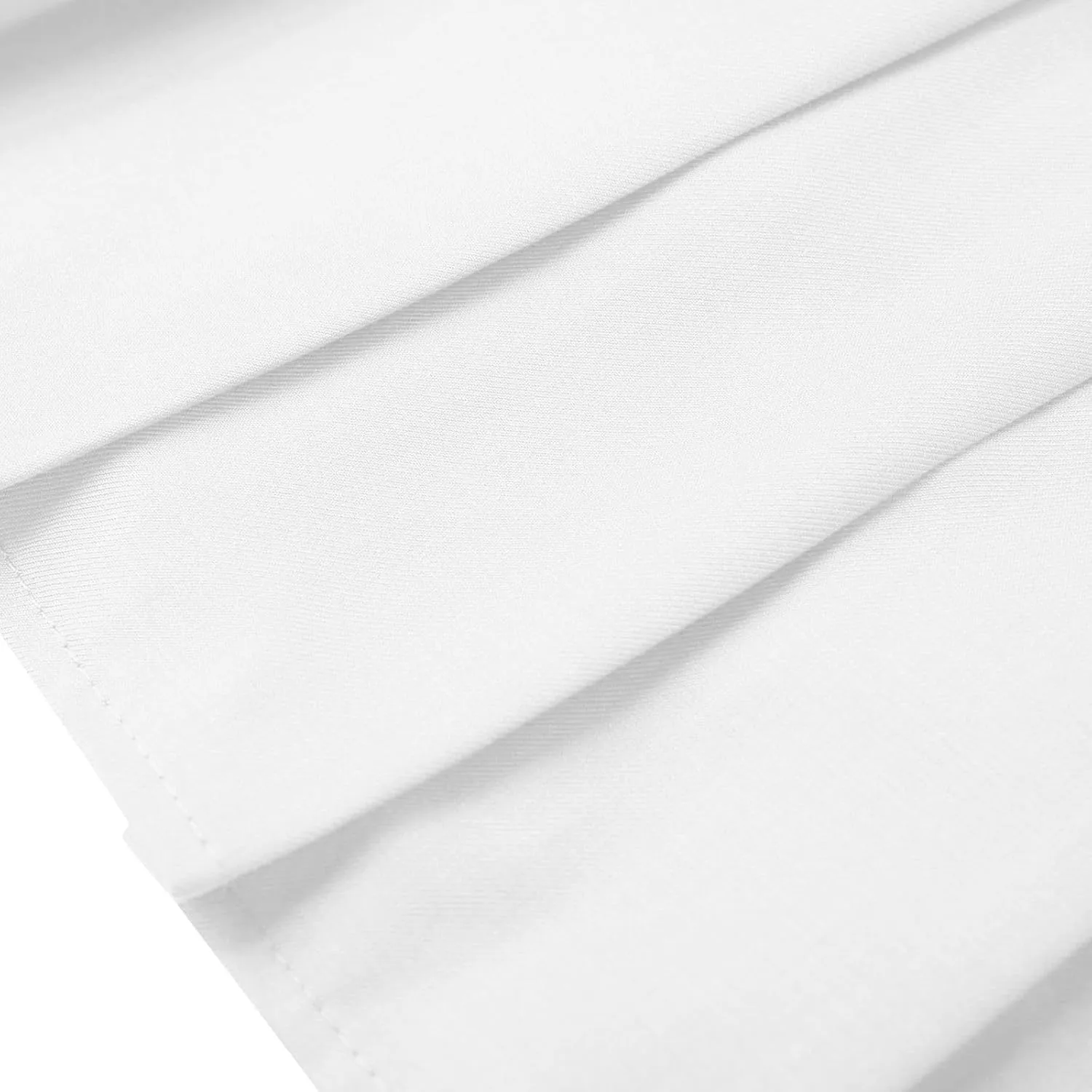 Women's High Waisted Pleated Midi Skirt, Solid Color Basic A-Line Skirts School Uniform Outdoor Sports Tennis Skirt