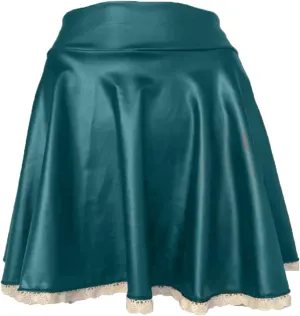 Womens Mini Skirt Comfy Casual Pleated Fashion A Line Women's Skirt Mini Shiny Skirt Mini Skirts for Women