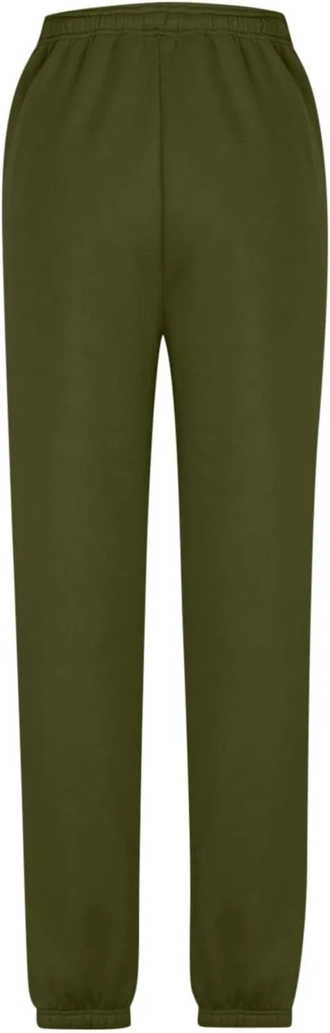 Women's Sweatpants Joggers Relaxed Fit Comfy Baggy Athletic Gym Jogger Sweatpants Elastic Drawstring Lounge Trousers