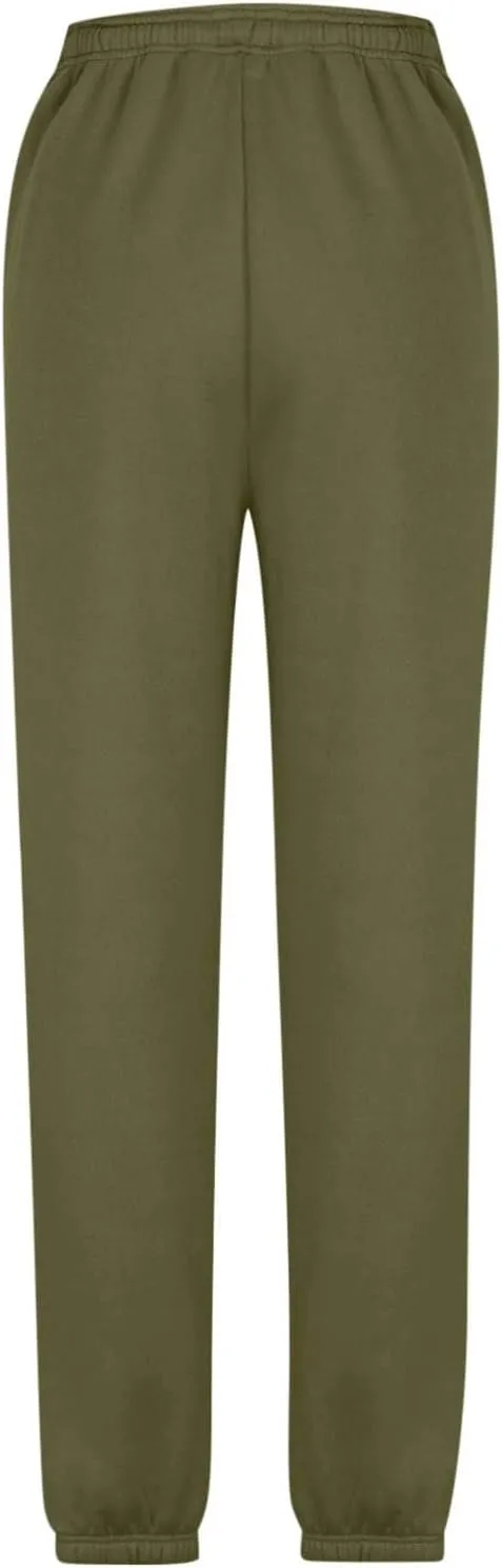 Women's Sweatpants Joggers Relaxed Fit Comfy Baggy Athletic Gym Jogger Sweatpants Elastic Drawstring Lounge Trousers