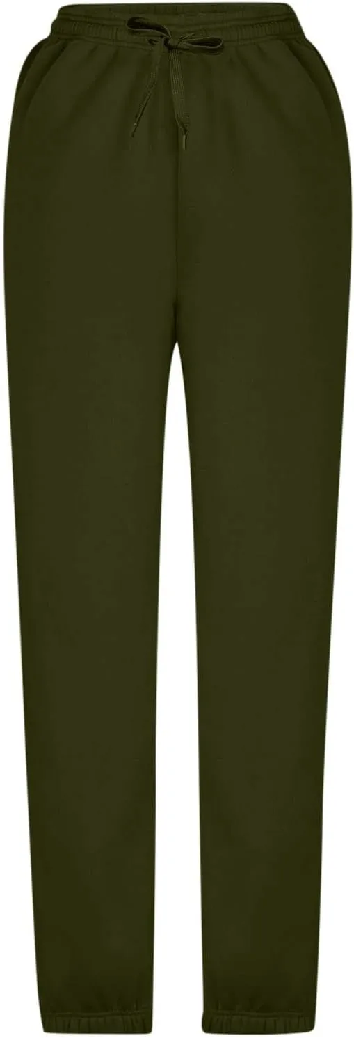 Women's Sweatpants Joggers Relaxed Fit Comfy Baggy Athletic Gym Jogger Sweatpants Elastic Drawstring Lounge Trousers