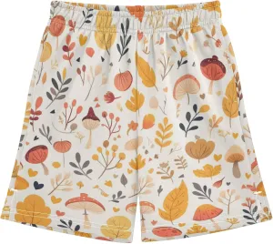 Youth Boys Cargo Shorts Lightweight Athletic Running Workout Shorts with Pockets