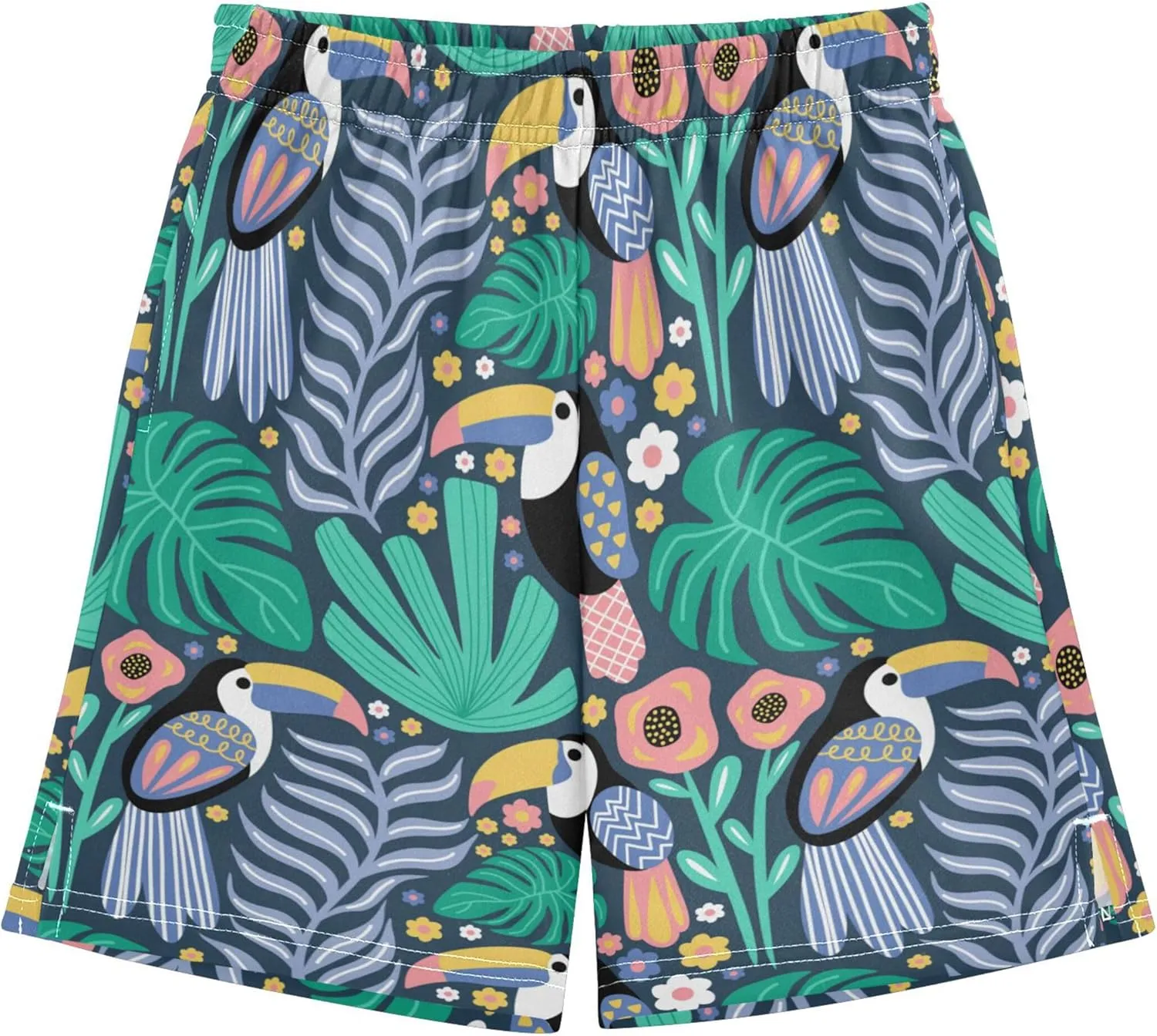 Youth Boys Cargo Shorts Lightweight Athletic Running Workout Shorts with Pockets