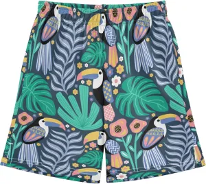 Youth Boys Cargo Shorts Lightweight Athletic Running Workout Shorts with Pockets