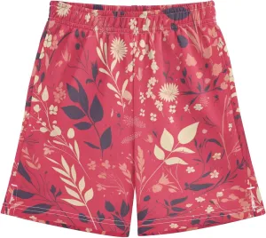 Youth Boys Cargo Shorts Lightweight Athletic Running Workout Shorts with Pockets