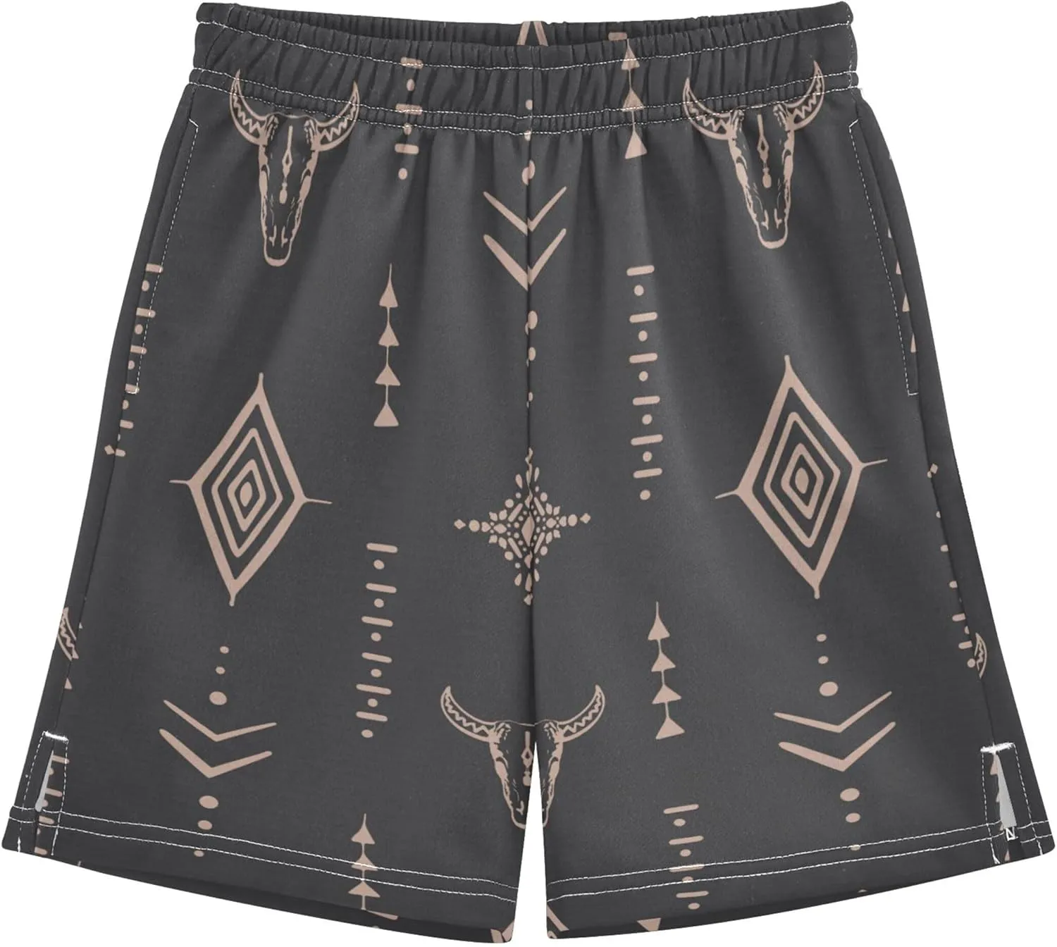 Youth Boys Cargo Shorts Lightweight Athletic Running Workout Shorts with Pockets