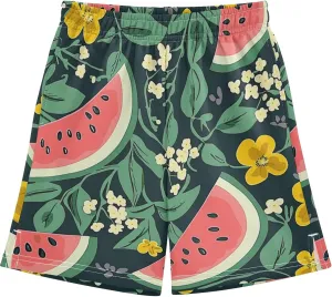 Youth Boys Cargo Shorts Lightweight Athletic Running Workout Shorts with Pockets