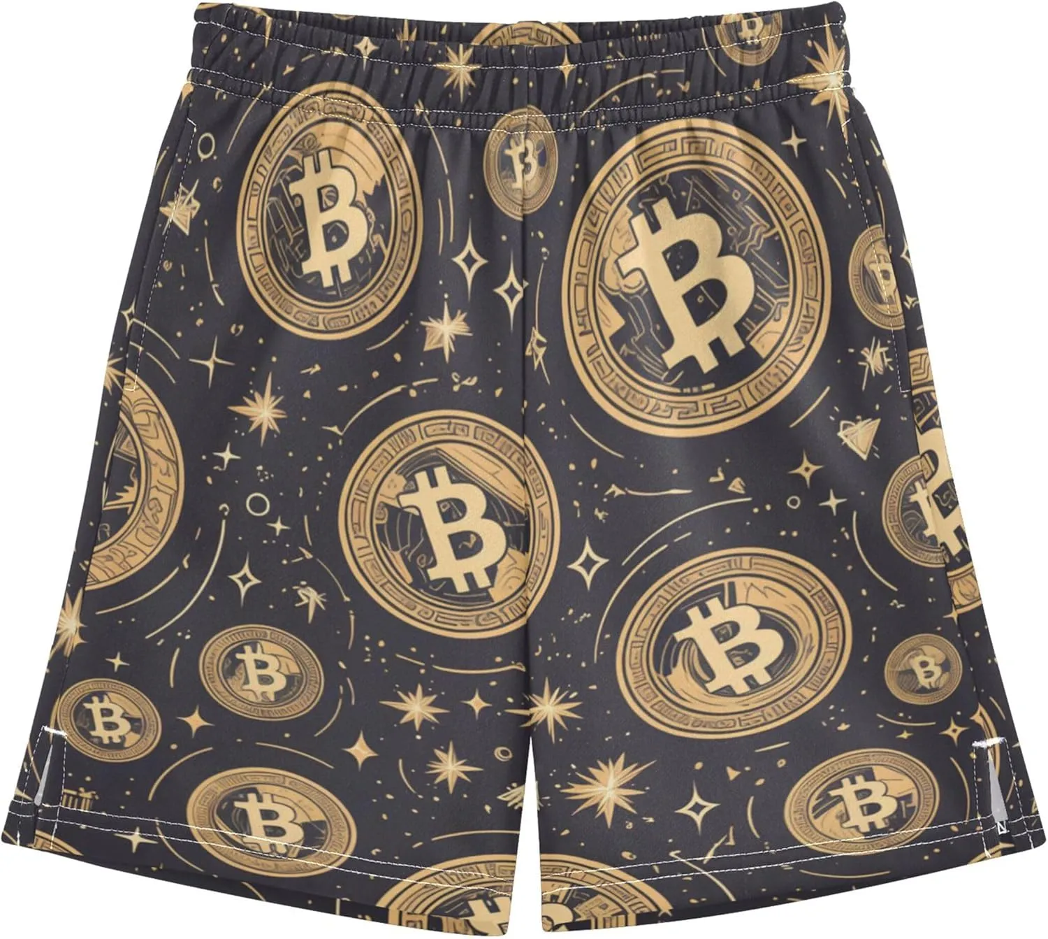 Youth Boys Cargo Shorts Lightweight Athletic Running Workout Shorts with Pockets