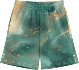 Youth Boys Cargo Shorts Lightweight Athletic Running Workout Shorts with Pockets
