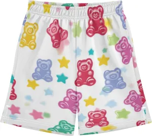 Youth Boys Cargo Shorts Lightweight Athletic Running Workout Shorts with Pockets
