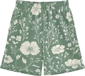 Youth Boys Cargo Shorts Lightweight Athletic Running Workout Shorts with Pockets