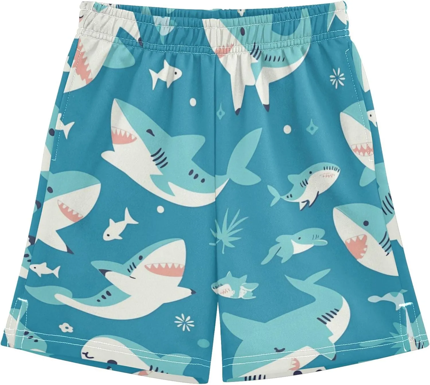 Youth Boys Cargo Shorts Lightweight Athletic Running Workout Shorts with Pockets