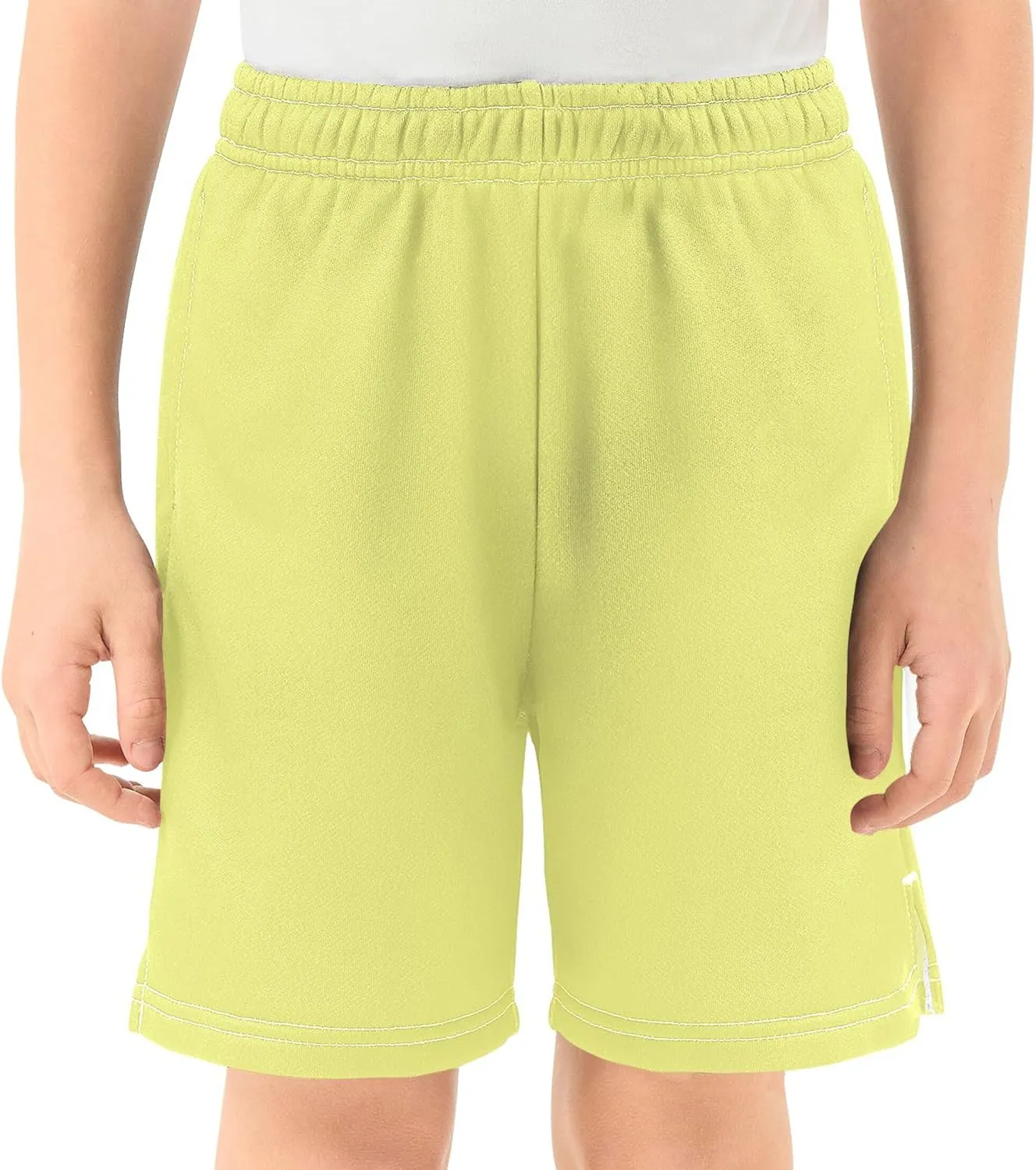 Youth Boys Cargo Shorts Lightweight Athletic Running Workout Shorts with Pockets