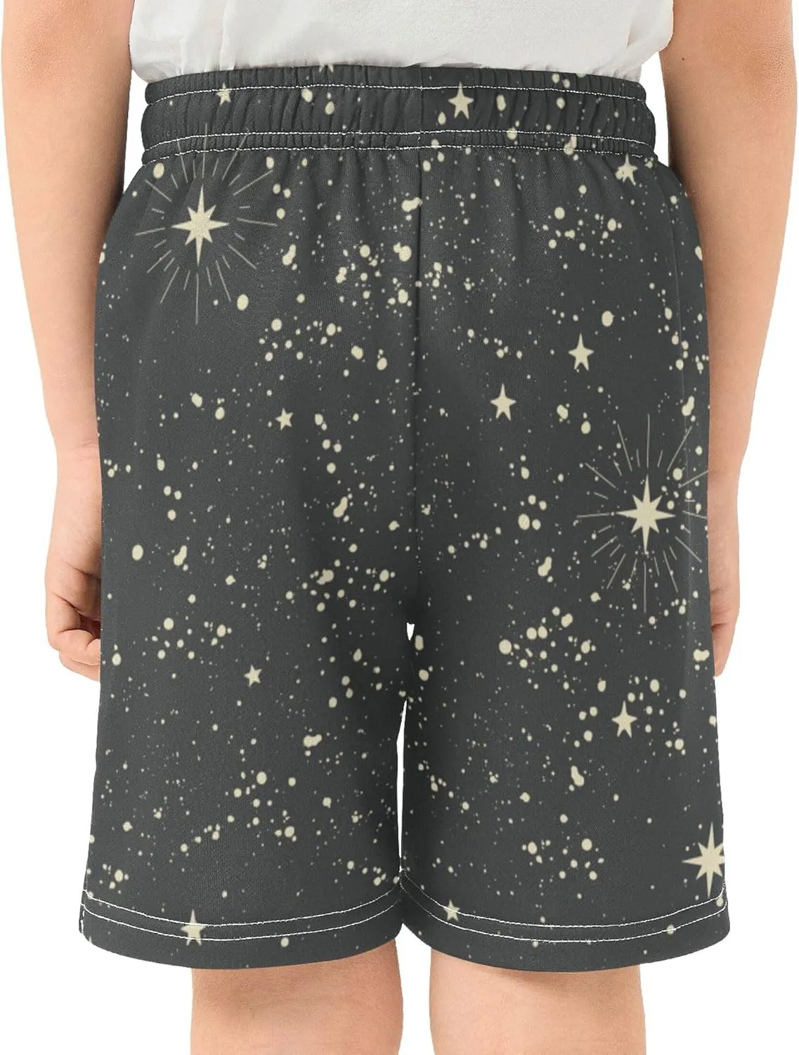 Youth Boys Cargo Shorts Lightweight Athletic Running Workout Shorts with Pockets