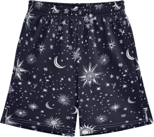 Youth Boys Cargo Shorts Lightweight Athletic Running Workout Shorts with Pockets