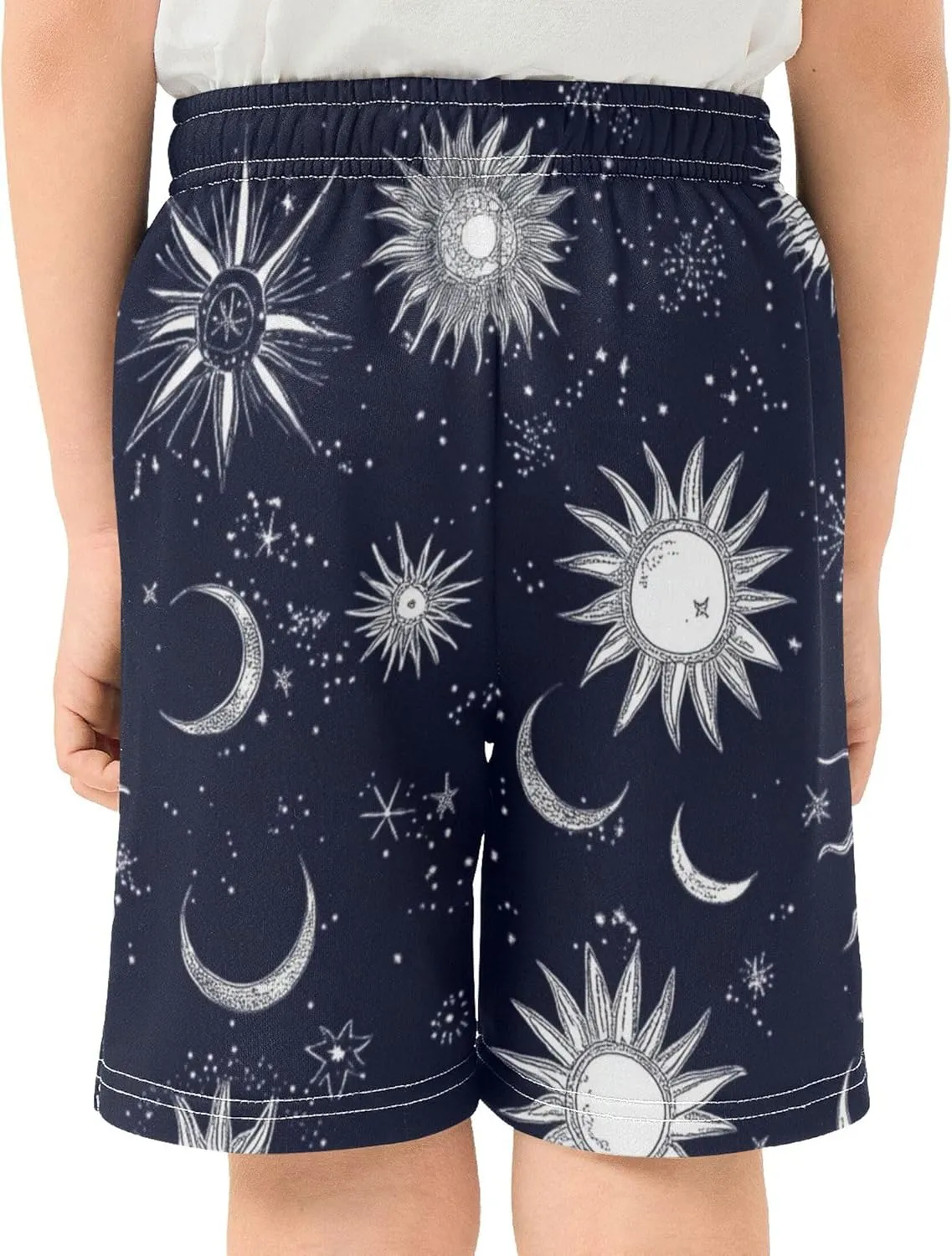 Youth Boys Cargo Shorts Lightweight Athletic Running Workout Shorts with Pockets