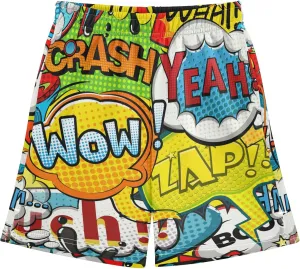 Youth Boys Cargo Shorts Lightweight Athletic Running Workout Shorts with Pockets