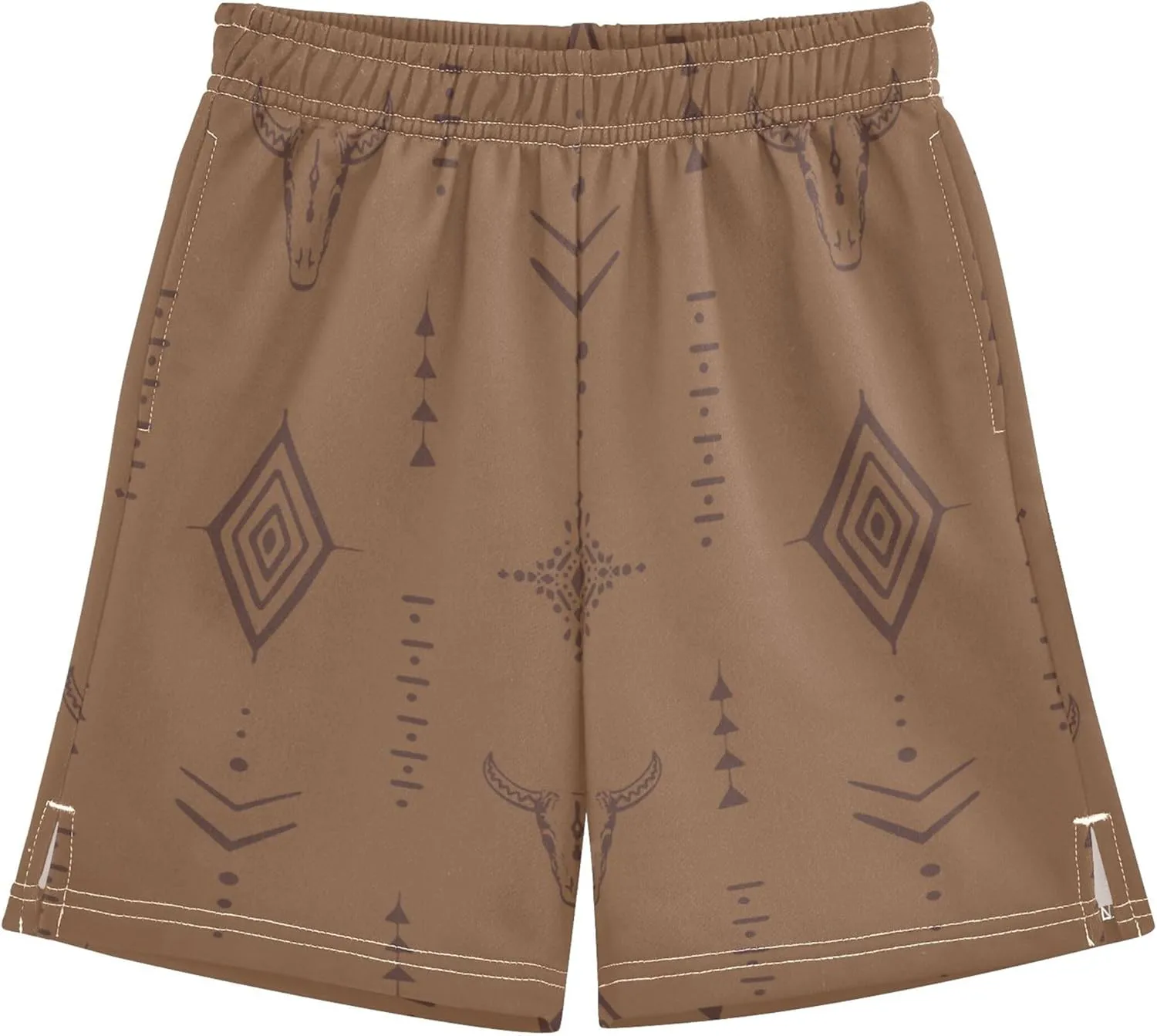 Youth Boys Cargo Shorts Lightweight Athletic Running Workout Shorts with Pockets