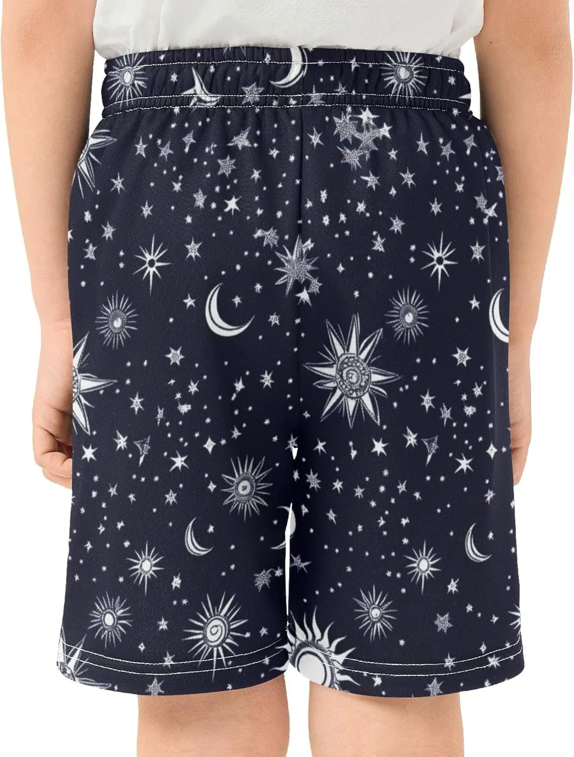 Youth Boys Cargo Shorts Lightweight Athletic Running Workout Shorts with Pockets